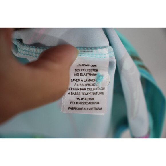 Chubbies Mens 2XL The Bogey Monster AOP Performance Golf Polo Shirt NEW M1067 - Picture 5 of 6